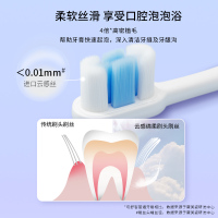 舒客(Saky)云感绵柔晶透牙刷 深层清洁牙黄牙渍牙龈敏感孕期月子牙刷 云感绵柔晶透 3支