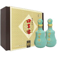 [酒厂直营]口子窖10年型十年型41度500ML*2瓶兼香型白酒礼盒装