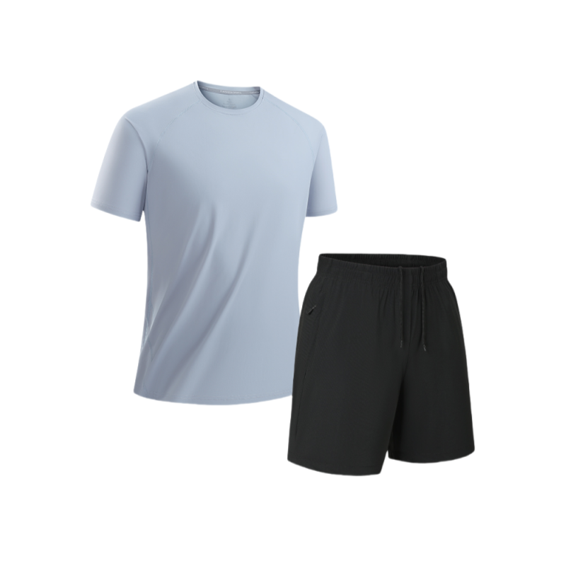 徽润和 短袖运动套装 HY95 套高清大图