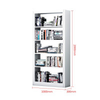 鑫虎威 钢制多层书架学校图书店书籍室阅览书馆资料架单面书架展示架书柜置物架