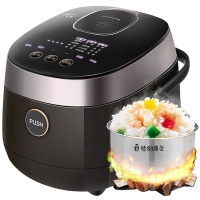 Midea 美的电饭煲 MB-FZ2001 智能IH小饭锅2L精钢迷你饭煲1-2-3人IH电磁加热不锈钢