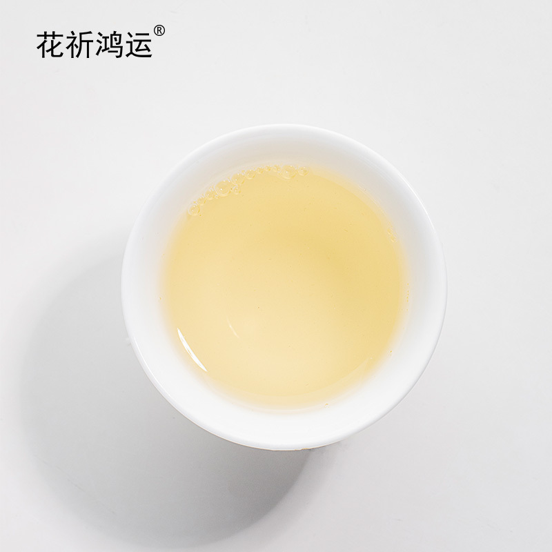 花祈鸿运茉莉花茶毛尖125克桶
