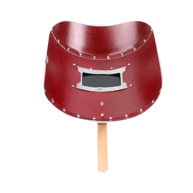 依诺九吉 电焊面罩手持式铝包边面具全脸 钢纸面罩1个配黑白玻璃 件高清大图