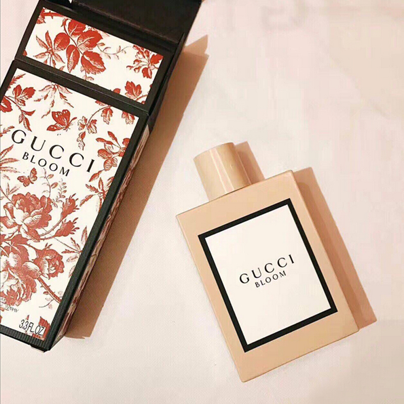 古驰(GUCCI)古琦花悦繁花竹韵 混合女士 bloom限量香水 淡香水粉色花悦 EDP30ml高清大图