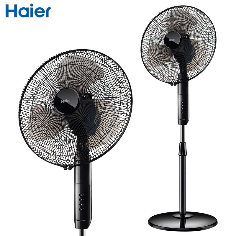 海尔haier电风扇fsj4080家用落地扇节能立式办公室静音睡眠风扇大尺寸