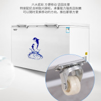 澳柯玛(AUCMA)-38℃低温商用卧式大容量冰柜 冷藏冷冻转换顶盖门 批发雪糕低温冷柜 BC/BD-430SNA