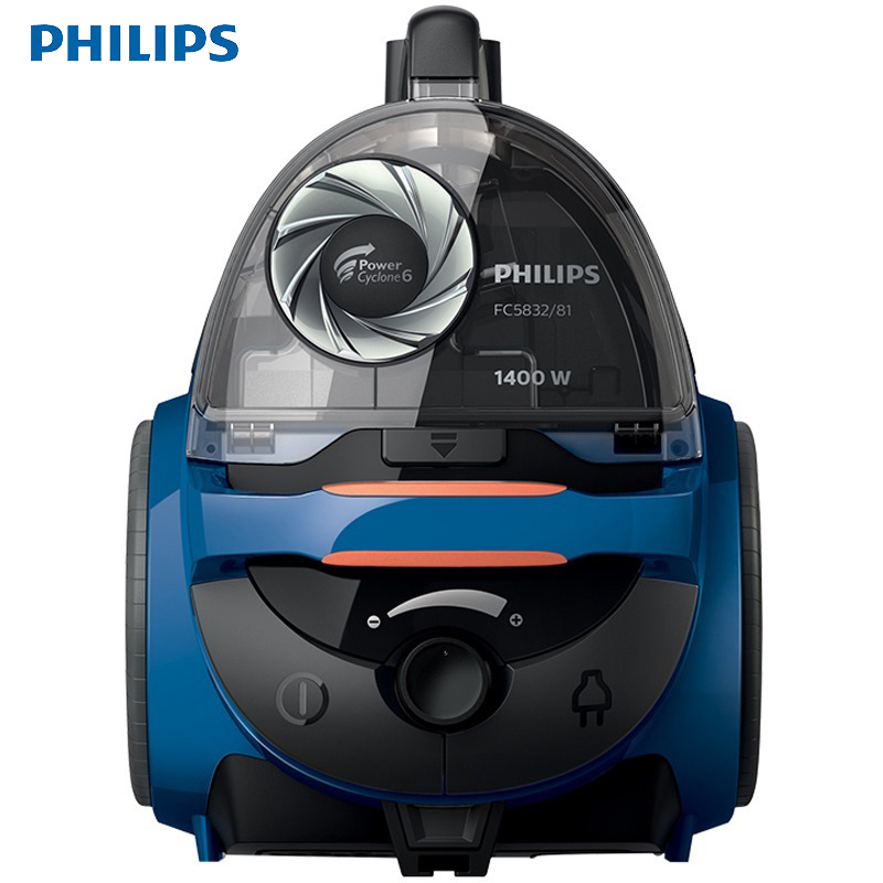 飞利浦（Philips）FC5832 吸尘器 家用大功率吸力卧式小型柔和静音吸尘地毯式
