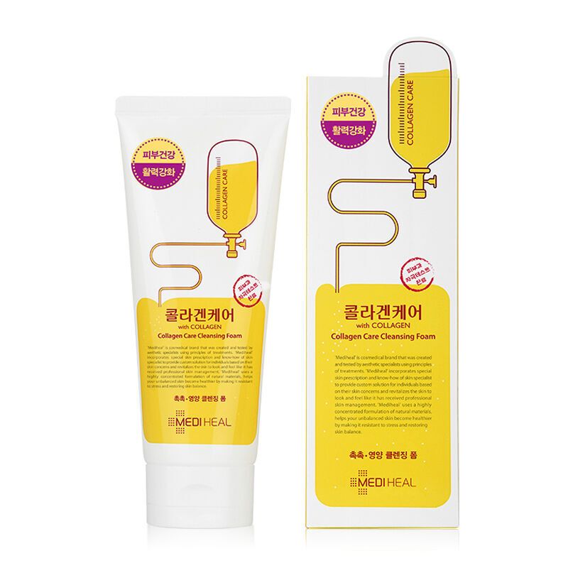 Mediheal 美迪惠尔 胶原弹力泡沫 洁面乳 170ml/瓶 水润光滑 可莱丝