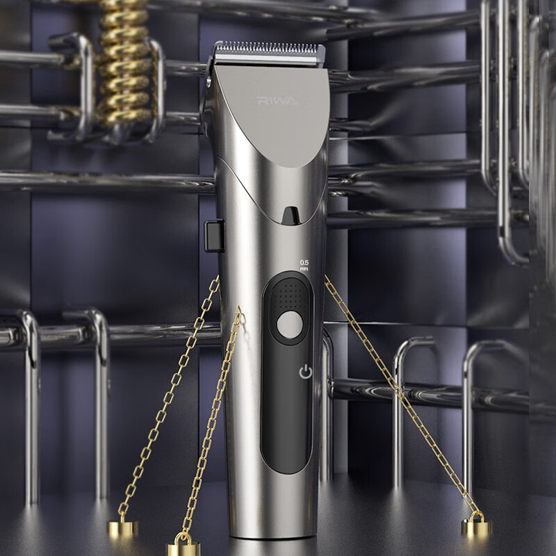 雷瓦电动理发器锂电池显示器全身水洗方便快捷RE-6305+UV高清大图