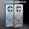 安美宝 华为Mate60Pro手机壳金属散热壳mate40/30外壳镜头全包mate50E保护套铝合金磨砂壳磁吸硅胶壳