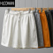 HLCOMAN毛圈短裤男夏季2025新款潮牌休闲美式百搭宽松透气运动五分裤