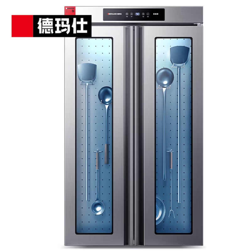 德玛仕工具消毒柜XDZ230-D2G 国标一星 紫外线热风循环 大容量灵活组合高清大图