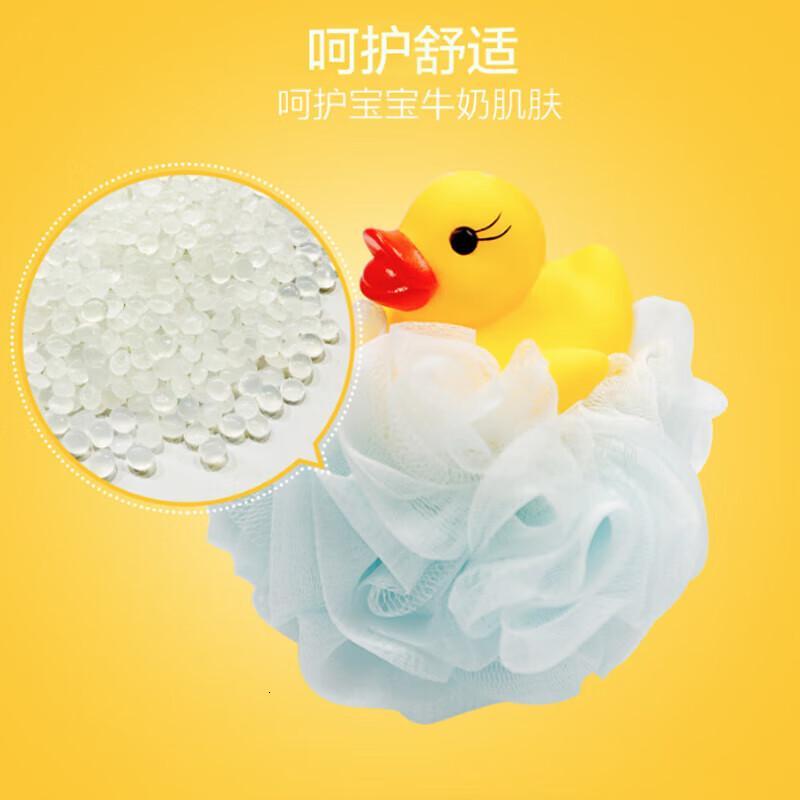 茶花(CHAHUA)感温变色浴花沐浴球搓澡巾泡澡球浴花球小鸭子K05001高清大图