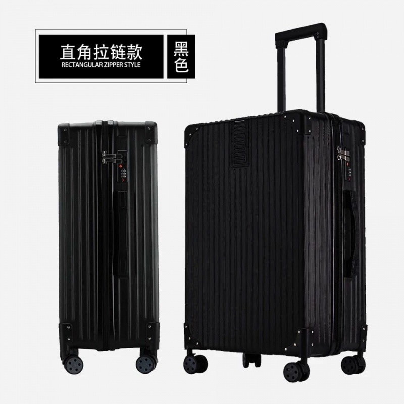 复古直角铝框拉杆箱26旅行箱万向轮24学生行李箱密码登机男女20寸