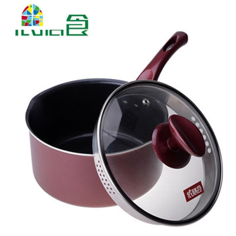 奶锅汤锅 复底加厚不粘锅 小奶锅婴儿煮热牛奶锅电磁炉 FENGHOU 14cm[迷你款]图片