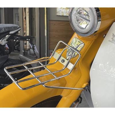 前货架 适用于宗申雅米yami弯梁车森蓝B1蓝调改装后货架尾架尾翼后备箱架