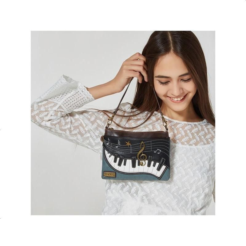 新款chala包包女2020秋冬新款手提包女小众设计包气质女神复古斜挎钢琴高清大图