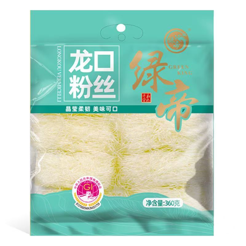 绿帝(GREEN KING) 龙口粉丝360g