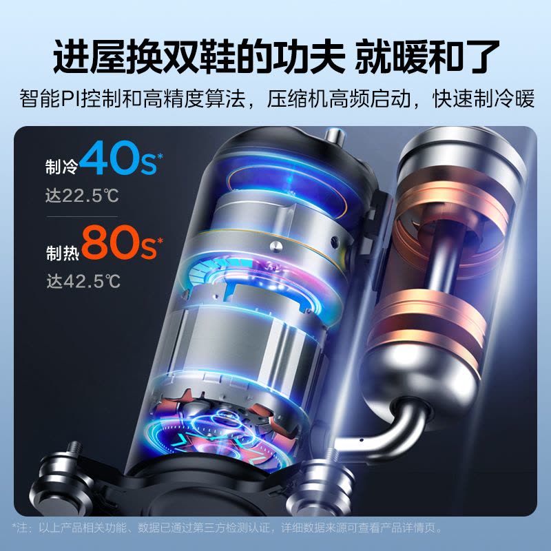 美的(Midea)空调柜机风尊3匹p新一级变频冷暖智能除菌客厅圆柱家用立式节能省电落地式KFR-72LW/N8MZB1图片