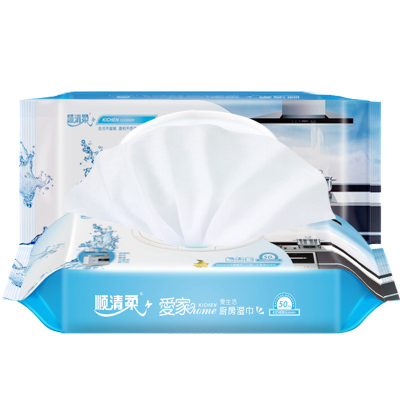 洁昕厨房湿巾(50片)