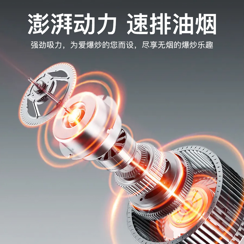 欢呼好太太抽油烟机侧吸式家用抽油烟机710mm小尺寸单烟机厨房小户型公寓吸烟机酒店出租房用小型吸油机高清大图