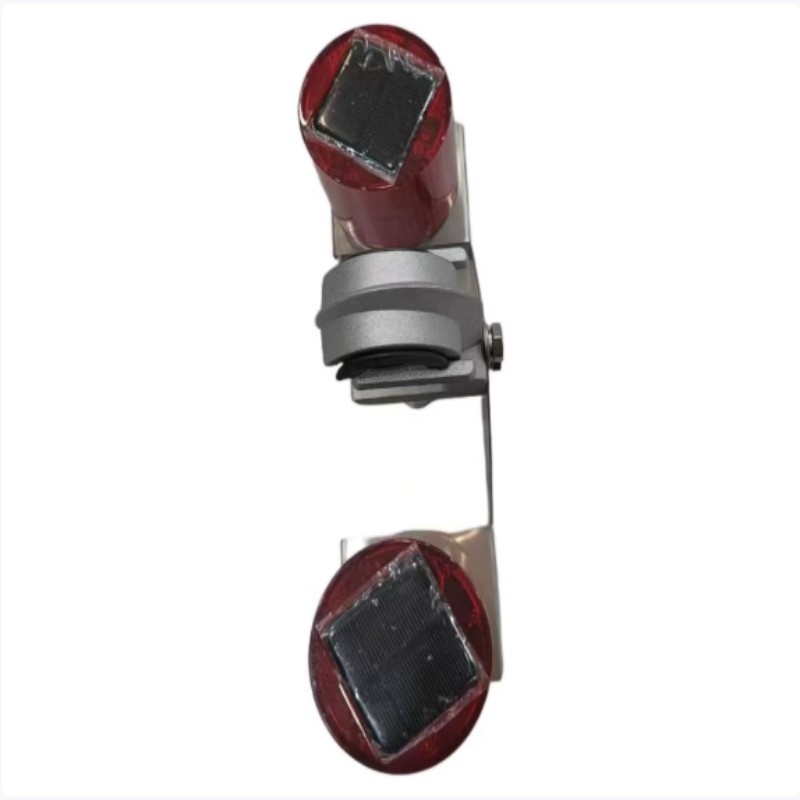 鼎鑫实业DXSY-021 双头太阳能警示灯 标志灯 (计价单位:盏) 红色
