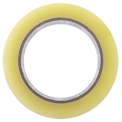 得力 30333 高品质透明封箱胶带打包宽胶带办公用品 60mm*100y*45μm(91.4m/卷) 6卷装