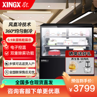 星星(XINGX) LC-0.9E 308升 蛋糕柜 冰柜 冷柜 商用保鲜柜 冷藏柜展示柜 电脑控温