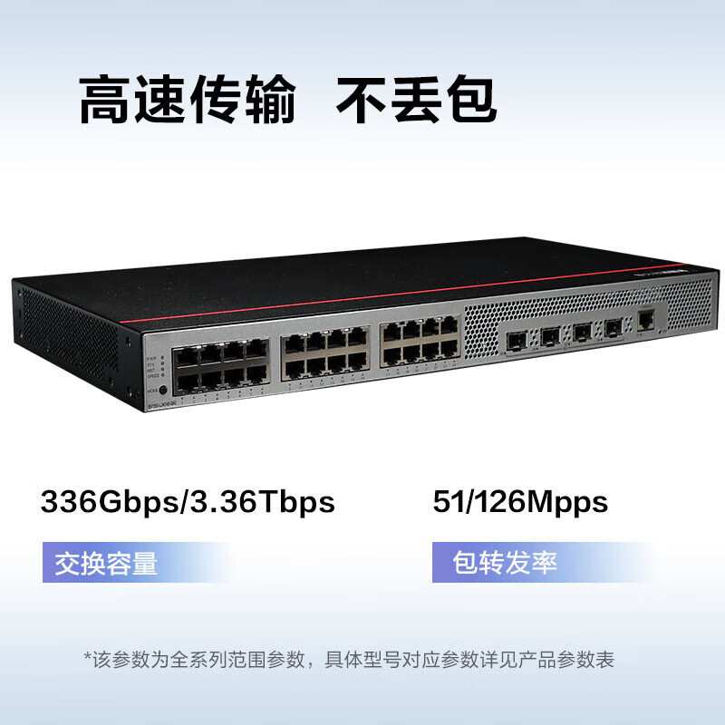华为 S5735S-L24T4S-QA2 交换机 数通智选交换机24口千兆以太网+4千兆光纤口企业级网络全管理弱三层公司