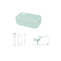 适盒 A4BOX 电加热饭盒 插电保温 上班族电热便携热饭神器便当盒车载套装(绿色)饭盒+餐具+车载