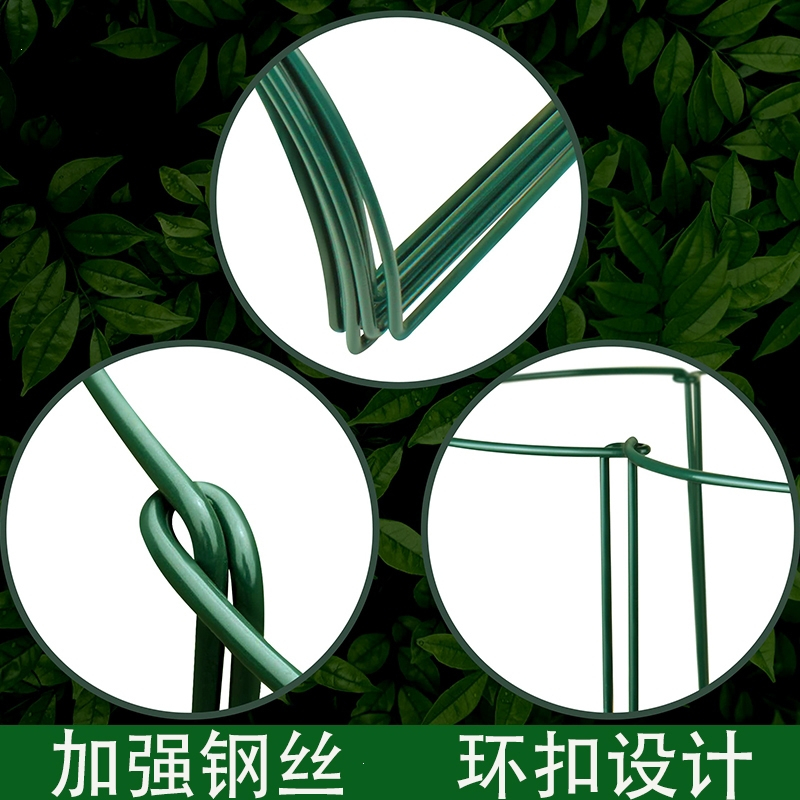 阿斯卡利(ASCARI)花撑支架阳台花架龟背竹防倒支撑固定半圆支撑杆爬藤植物花盆花架