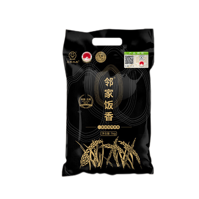 邻家饭香LJFX31五常大米 1kg (单位:袋)高清大图