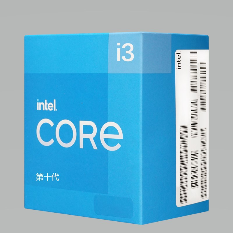第10代英特尔酷睿64inteli310105盒装cpu处理器4核8线程单核睿频至