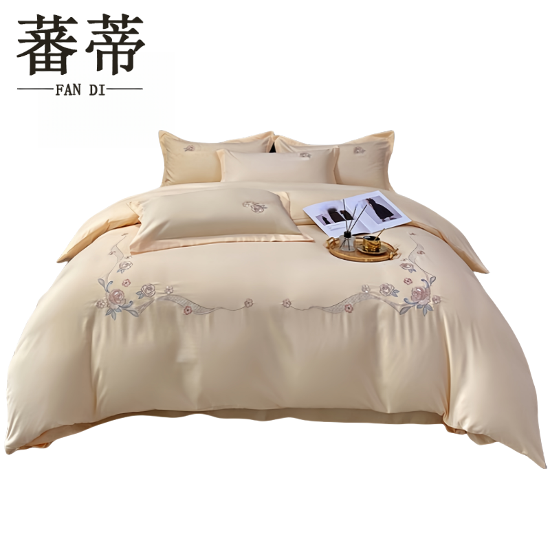 蕃蒂2米床四件套2.2*2.4m套高清大图
