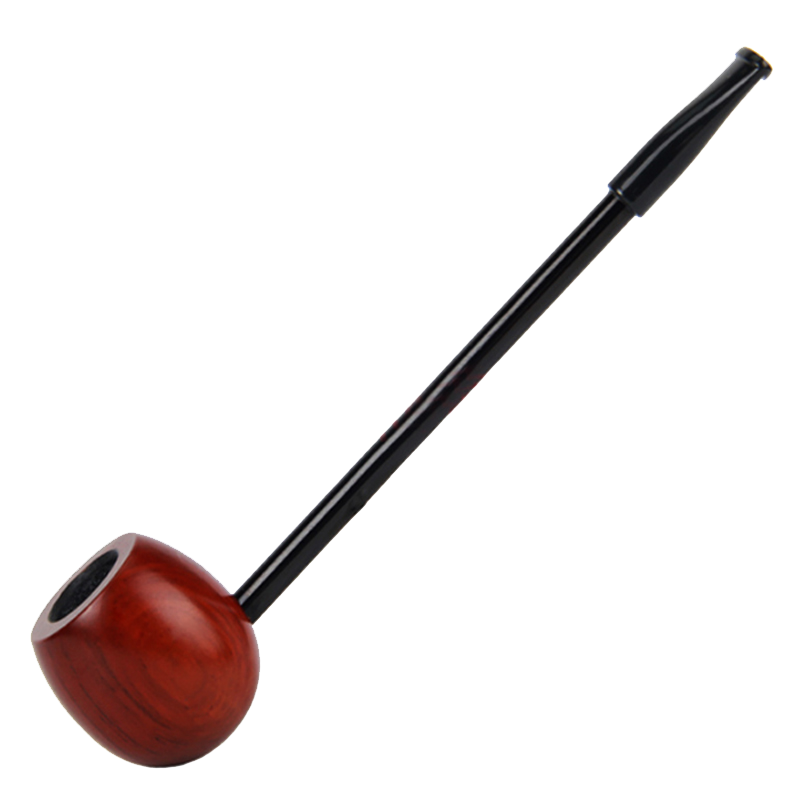 三达SANDA烟斗 花梨木红檀黑檀胶木多款初学者入门烟斗丝过滤烟嘴