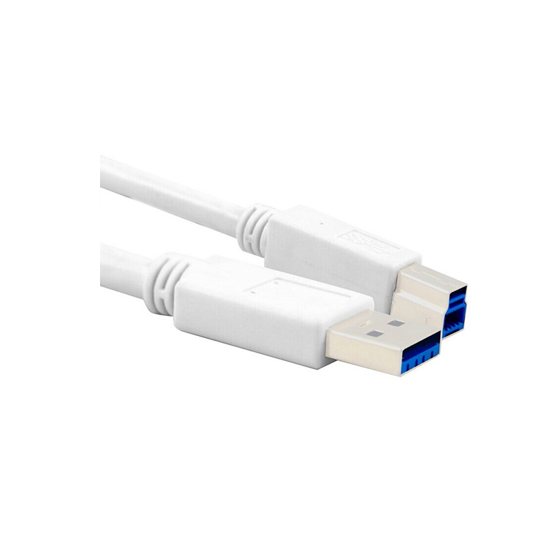 酷比客(L-CUBIC) LCCPUSB3AMBMWH-3M 3m USB3.0 打印机线 (计价单位:根) 白色