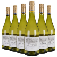6瓶装|拉菲（LAFITE）拉菲智利华诗歌霞多丽干白葡萄酒 750ml