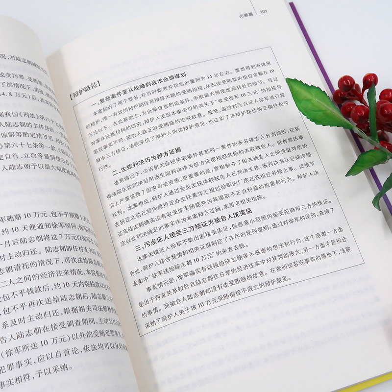 醉染图书有效辩护新路径9787519734高清大图