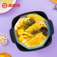 海底捞自煮火锅方便速食 酸辣什锦蔬菜懒人自热火锅410g