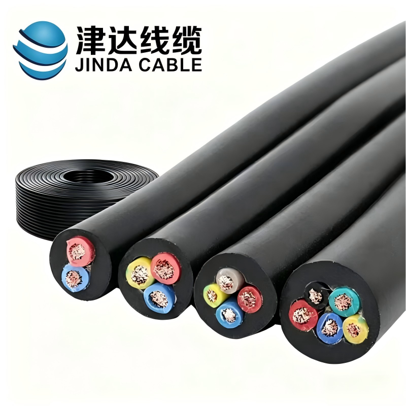 津达线缆 两芯橡套电缆 YZ2*1.5MM2(单位:米)高清大图