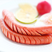 金锣 加钙金锣王特级火腿肠 240g(30g*8支)/袋 5袋装 即食 香肠 速食烤肠 早餐肠泡面伴侣(新老包装随机发)