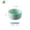 日式餐具碗碟套装创意个性家用网红吃饭碗汤面碗ins情侣单个可爱 FENGHOU E1-3]哑光草绿4.5英寸碗