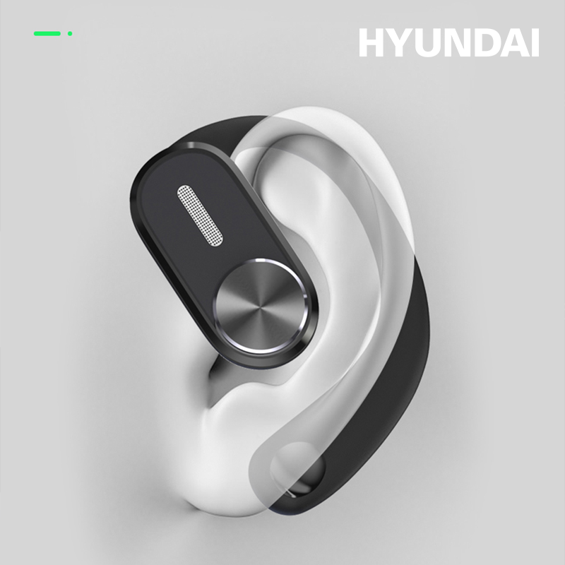 HYUNDAI 现代全新OWS_x005f开放式无线蓝牙耳机 YH-B014 白色高清大图