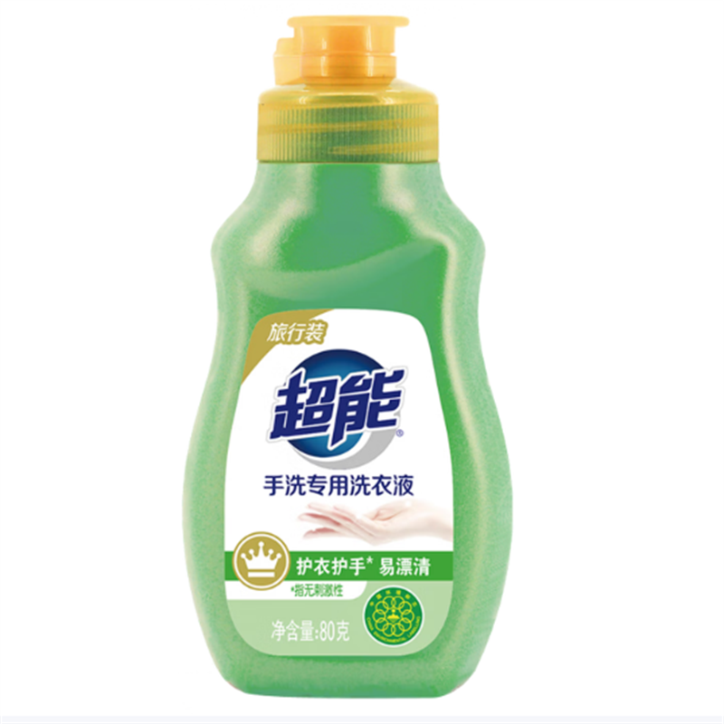 超能手洗专用洗衣液80g*2瓶(组)