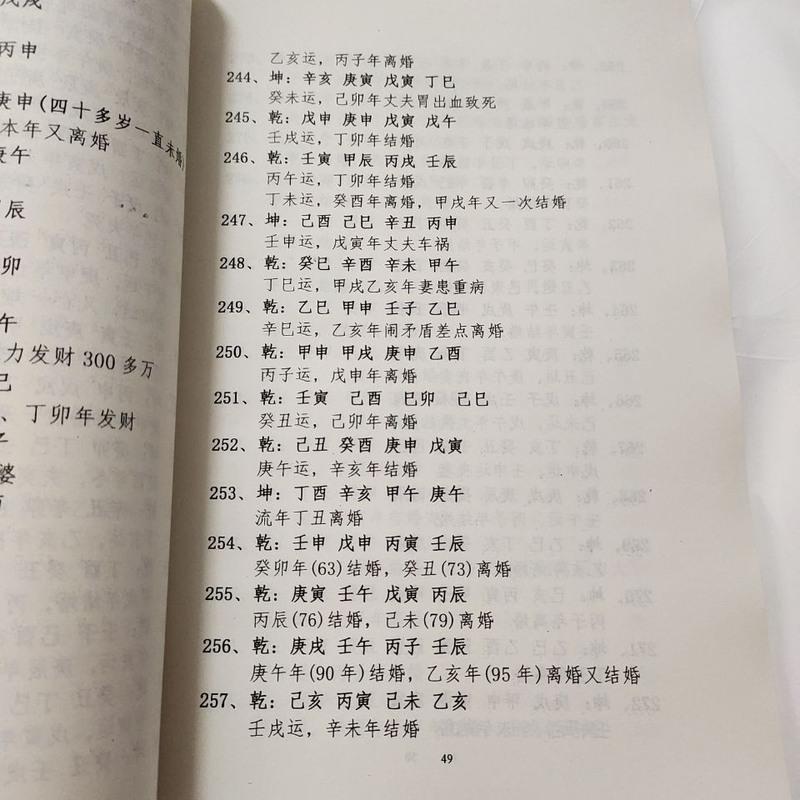 L吕文艺八字命理学理论《吕氏八字命理4000例命例实集》 精印本高清大图