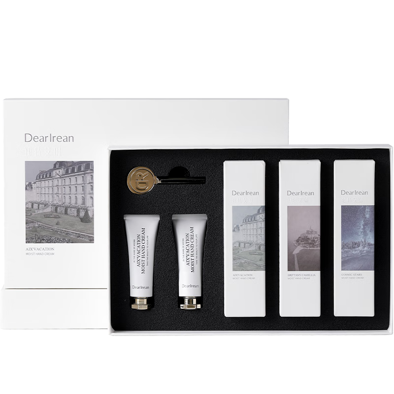 独特艾琳 (经典款) 沁心护手霜礼盒 35ml*3支高清大图