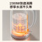 九阳(Joyoung)电热水壶家用1.7L大容量304不锈钢内胆无缝内胆双层防烫烧水壶自动断电开水煲K17FD-W160