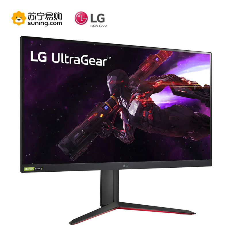 LG 27GP83B-B 27英寸 NanoIPS 2K 165Hz 10.7亿色 HDR 1ms(GTG) 兼G-Sync 设计师 小金刚 游戏 电竞 显示器