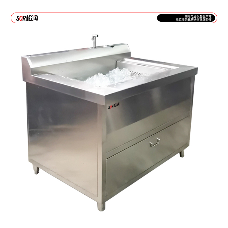 SOR松润 洗菜机 SOR-G202 1米单缸消毒洗菜机高清大图