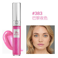 LANCOME 兰蔻 爱恋系列 显色液态唇膏唇彩 6ml # 383 Violette Pailette 巴黎夜色粉色系